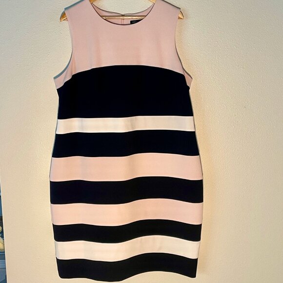 Tommy Hilfiger Colorblock Sleeveless Sheath‎ Tank Dress Size 18W - Picture 7 of 9